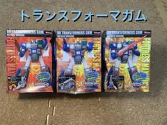 トランスフォーマーガム　フォートレスマキシマス(メタリックバージョン)3点セット