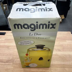 新品 未使用品 Magimix マジミックス ル・デュオハイパワージューサー MGMX-LD ミキサー ジューサー ジュース フルーツ 取扱説明書付き