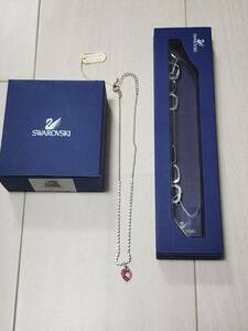 箱付きSWAROVSKI◆スワロフスキー◆ネックレス◆ブローチ◆ブレスレット◆アクセサリー ３点まとめ売り