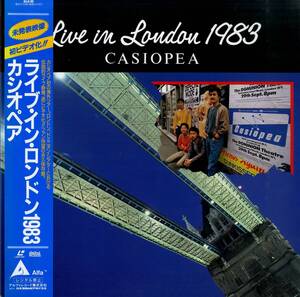 B00192472/LD/カシオペア「ライブ・イン・ロンドン1983」