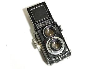 【レンズ美品＆動作品】国産二眼レフカメラ　小西六写真工業　コニフレックスII型　Koniflex II 6x6cm判