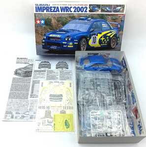 未組立☆タミヤ　1/24 スポーツカーシリーズ　NO.259　スバル・インプレッサ　WRC 2002☆SUBARU　IMPREZA WRC 2002　TAMIYA　た6040