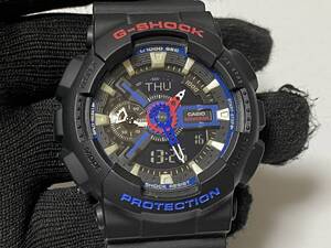 カシオ CASIO Gショック G-SHOCK TRICOLOR トリコロール カラー GA-110LT-1AJF 展示未使用品