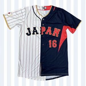 非売品　2023 WBC MVP 大谷翔平　日本代表サインプリントミックスユニフォーム　侍JAPAN XLサイズ　