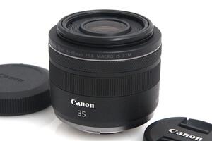 並品｜キヤノン RF35mm F1.8 マクロ IS STM CA01-A7776-2B2D Canon RFマウント 単焦点レンズ マクロ撮影 手ぶれ補正