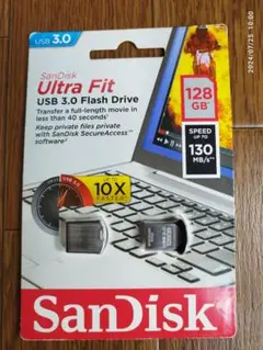 新品未使用　USBメモリー128GB　Sun Disk　価格応談ok