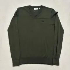 ラコステ LACOSTE セーター ニット カーキ 4 US M