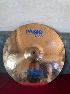 【廃盤】【希少】Paiste 2000 Sound Reflections Crash 16インチ 1040g