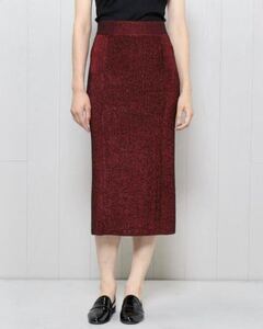 H Beauty&Youth Shiny Knit Skirt ニットスカート ビューティー&ユース ユナイテッドアローズ