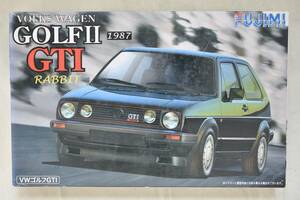 未使用品（長期保管品）フジミ プラモデル 1/24 ゴルフⅡ GTI ラビット 1987 SPOT63