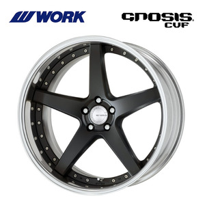 送料無料 ワーク GNOSIS CVF FULL REVERSE ミドルコンケイブ DEEP RIM Odisk 8.5J-20 +50～14 5H-112 【4本セット 新品】