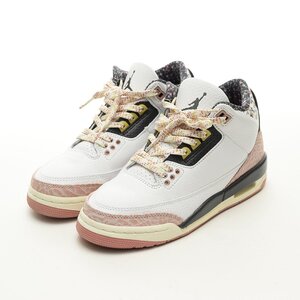 ◇528434 NIKE ナイキ スニーカー GS Air Jordan 3 Retro エアジョーダン3 レトロ 441140-100 サイズ23.5cm レディース ホワイト ピンク