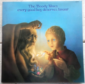 LP THE MOODY BLUES EVERY GOOD BOY DESERVES FAVOUR K18P-36