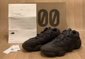 【27.5cm】正規品 アディダスオリジナルス イージー500 adidas Originals YEEZY 500 Utility Black F36640 ユーティリティブラック MA8 N3