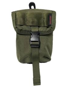 BRIEFING AT-FLAP POUCH M OLIVE BRL201A52 ブリーフィング ポーチ 小物 入れ マルチ ケース バック オリーブ カーキ アクセサリー 美品