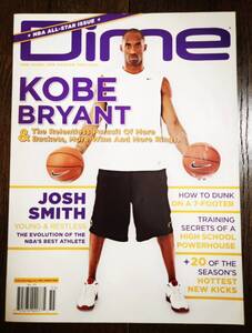 2010 March DIME MAGAZINE #55 KOBE BRYANT / ダイム 雑誌 コービー ブライアント NBA Basketball Nike Adidas