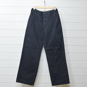 マーガレットハウエル MHL. Brushed twill パンツ ブラック｜*A