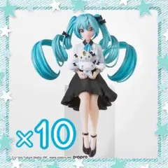 初音ミク シナモロール ちょこのせ プレミアムフィギュア 10個 まとめ