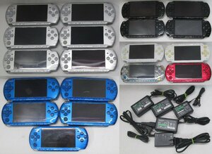 【24-68-1014】ジャンク SONY PSP 1000 2000 3000 本体 ACアダプター　まとめ 大量 セット ソニー プレイステーションポータブル