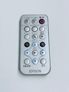 YXS585★中古動作品★EPSON プロジェクターリモコン121324200