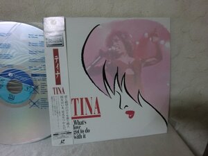 (E)【何点でも同送料 LD/レーザーディスク】帯付/TINA*『TINA ティナ』What