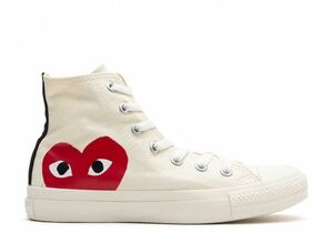 PLAY COMME des GARONS Converse All Star Hi "White" 28cm 1CK709