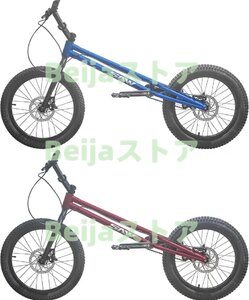 24インチ スタント用自転車 BMX 自転車 大人用 フロントおよびリアブレーキ付き Crmoフレームとフォーク パープル