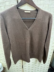 未使用品　Cashmere Cashmere　カーディガン　カシミヤ１００％