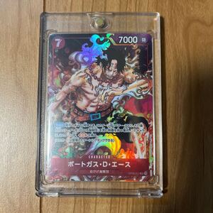 【1円スタート】ワンピースカード OP02-013 SR パラレル ポートガス・D・エース ONE PIECE CARD GAME ブースターパック 頂上決戦