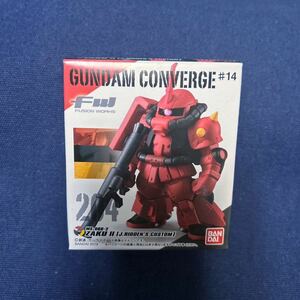 FW GUNDAM CONVERGE #14 ガンダムコンバージ 204 ザクⅡ (ジョニー・ライデン少佐専用機)