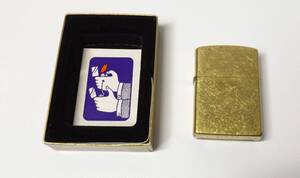 未着火　ZIPPO　ブラス　ゴールド　2005