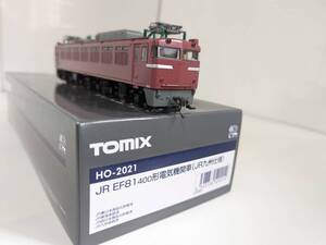 未使用 動作確認済 0928T HOゲージ HO-2021 JR EF81 400形 電気機関車 JR九州仕様 鉄道模型 トミックス トミーテック TOMIX