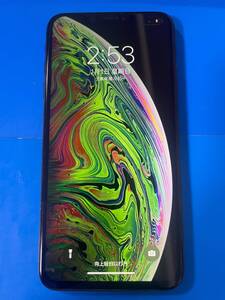 iPhone XS Max 256GB　Docomo 〇　SIMフリー スペースグレー　送料無料　バッテリー100％