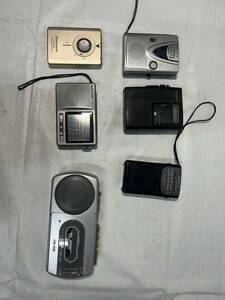 SONY Panasonic aiwa アイワ AIWA ソニー カセットレコーダー ポータブル ラジオ 