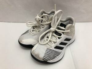 adidas キッズ スニーカー 17cm ホワイトxブラック 子供用 BB7541 アディダス 24080601