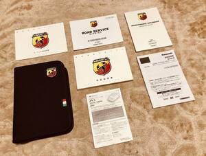 ◆◆◆『美品』ABARTH アバルト 500（チンクエチェント）◆◆取扱説明書セット 2014年モデル◆◆◆