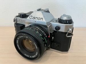 伊a◇ 105 Canon AE-1 PROGRAM 1904086 CANON LENS FD 50mm 1:1.8 一眼レフカメラ フィルムカメラ 中古品