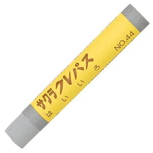 メール便発送 サクラクレパス クレパス太巻 単色 灰色 10本入 LPバラ#44