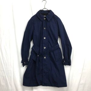 NZ593●Engineered Garments ショップ ワーク トレンチ コート●1●ブルー エンジニアド ガーメンツ