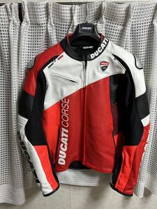 Ducati ドゥカティCorse C6 perforated leather jacket 981074554 54サイズ 【未使用】