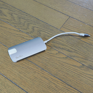 中古：MacBookProにて使用　EgoIggo USBハブ PD効能付 高速USB 3.0ポート USB-C充電 GN30H (グレー) 　送料185円〜