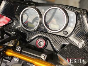 VERTIA KAWASAKI ZRX1200DAEG インナーパネルCARBON メーター