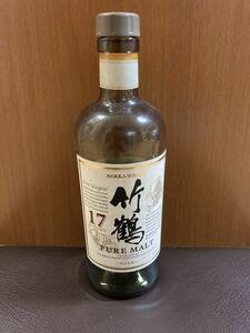 竹鶴17年　700ml 空瓶