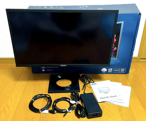 [美品]　PHILIPS製　有機EL(OLED) 27インチ/4Kモニター/27E1N8900/JOLED製国産パネル採用/使用頻度少なめ