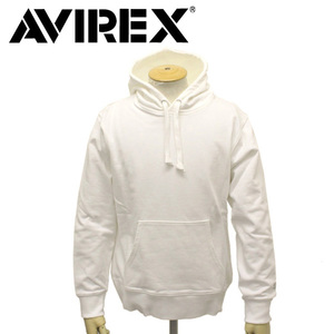 AVIREX (アヴィレックス) 6193593 DAILY PULL PARKA デイリー プルパーカー 02WHITE M