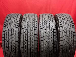 スタッドレス4本 215/70R16 100Q 4本セット ダンロップ ウィンター MAXX SJ8＋ DUNLOP WINTER MAXX SJ8＋ 9.5分山★ デリカD5 stati16