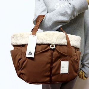 ★アディダス adidas 新品 PC収納可 カジュアル マストハブ ボアフリース トートバッグ バッグ 鞄 BAG かばん [IK48331N] 六★QWER★