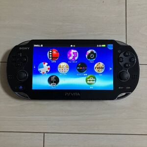 SONY PSVITA PCH-1100 AB01 本体 3G wifi 初期化 ソニー ピーエス ビータ ヴィータ プレイステーション PlayStation PS プレステ 送料無料