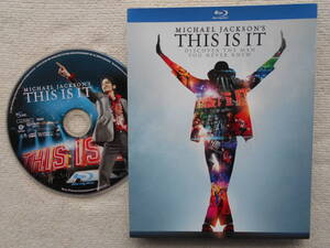 マイケル・ジャクソン MICHAEL JACKSON●ブルーレイ Blu-ray Disc●ジス・イズ・イット THIS IS IT●国内盤 ●美品！！