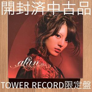 alan アラン 阿蘭 RED CLIFF～心・戦～ CD+DVD タワレコ限定仕様盤 Tower Record 開封済中古品